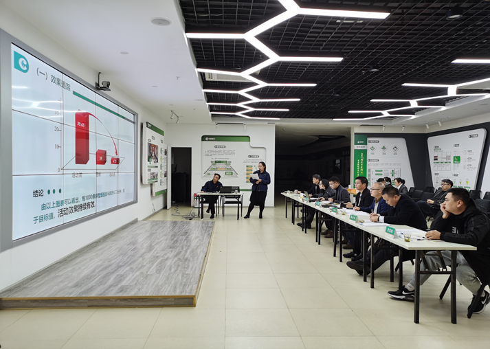 我司協(xié)助企業(yè)開展年度QC、精益課題成果評審活動